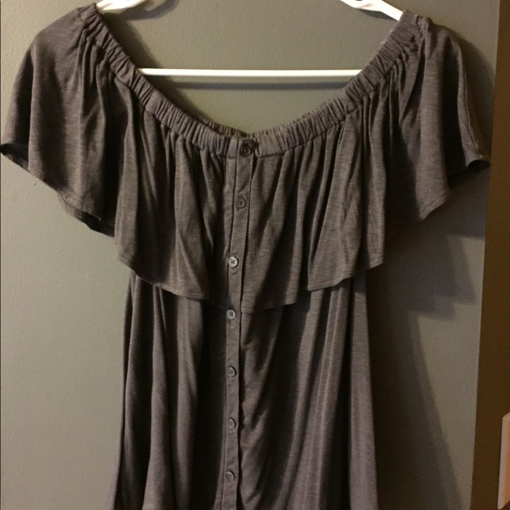 American eagle soft & sexy off the shoulder shirt